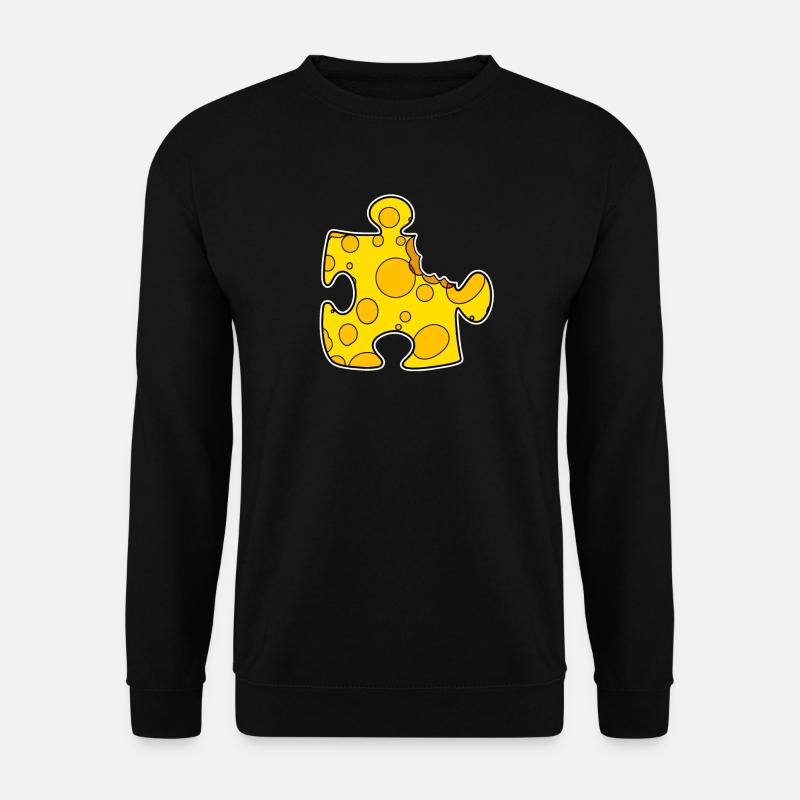 Puzzle - Sweat-shirt Unisexe - noir