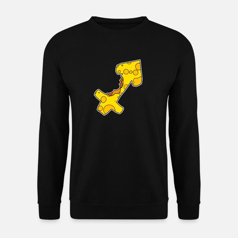 Zodiac sign Sagittarius Symbol - Unisex Sweatshirt - black