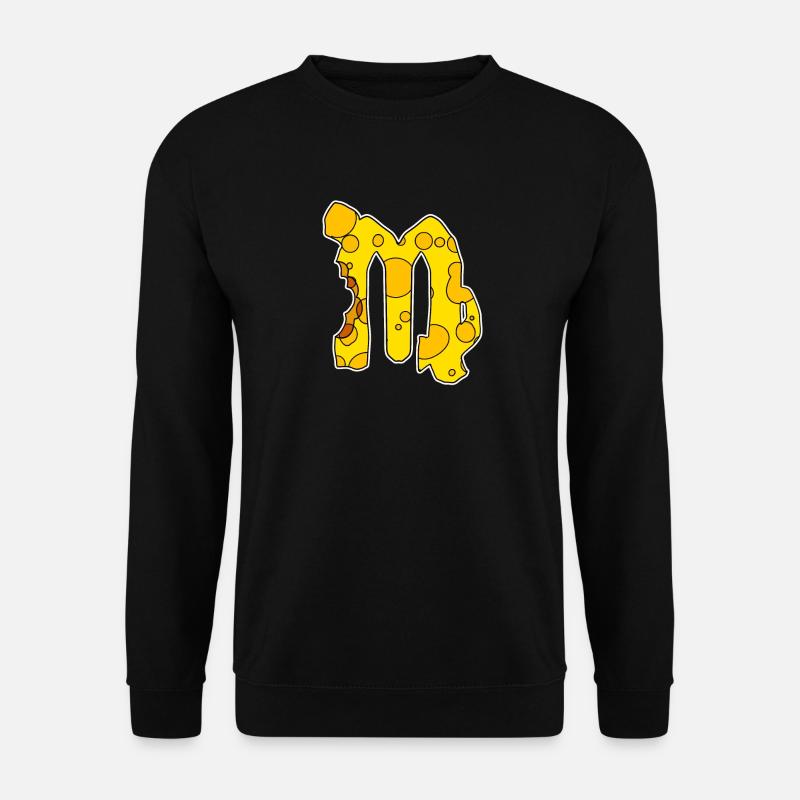 Sternzeichen Jungfrau Symbol - Unisex Pullover - Schwarz