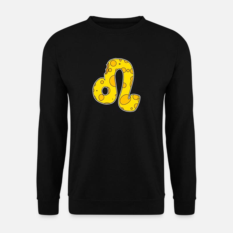 Sternzeichen Löwe Symbol - Unisex Pullover - Schwarz