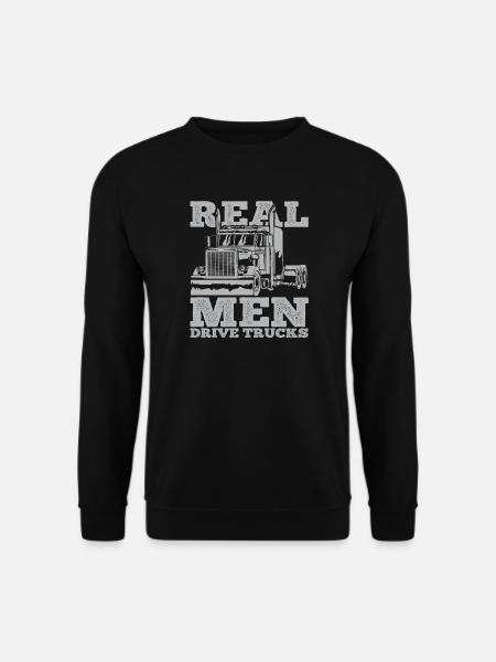 LKW Trucker - Unisex Pullover - Schwarz