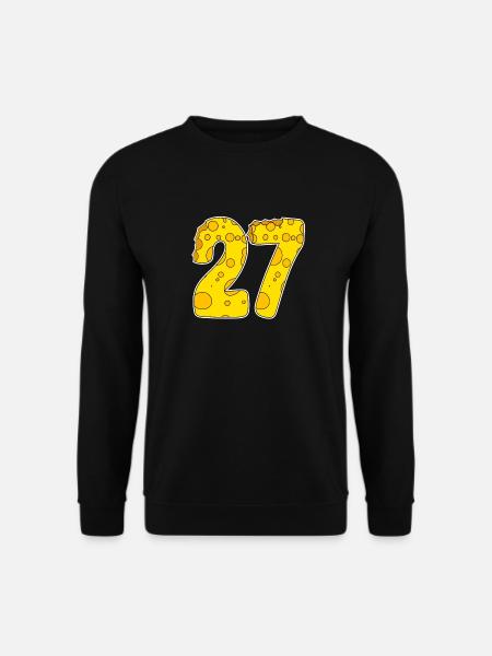 27 ans Lustig Käse - Sweat-shirt Unisexe - noir