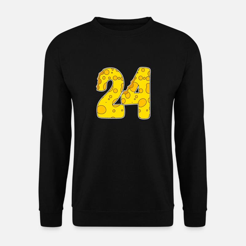 24 ans Lustig Käse - Sweat-shirt Unisexe - noir