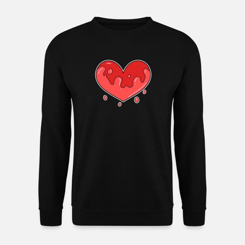 Heart Lonely - Unisex Sweatshirt - black