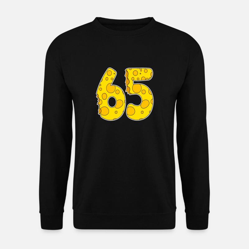 65 ans de Lustig Käse - Sweat-shirt Unisexe - noir