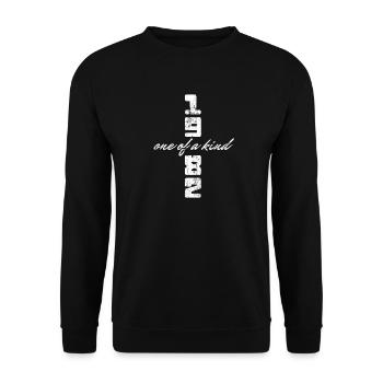 1982 - Unisex Sweatshirt - black - Front - Alina (178cm) & Michal (187cm)