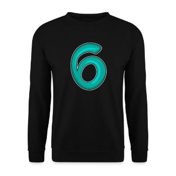 6 - Sweat-shirt Unisexe - noir - Devant - Alina (178cm) & Michal (187cm)