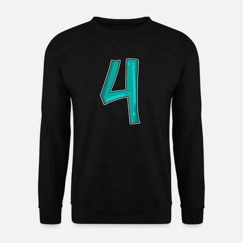 4 - Unisex Sweatshirt - black