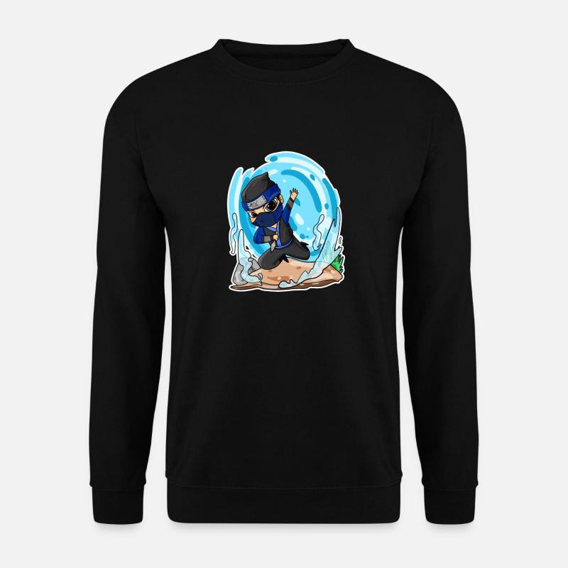 Ninja Motif - Unisex Sweatshirt - black