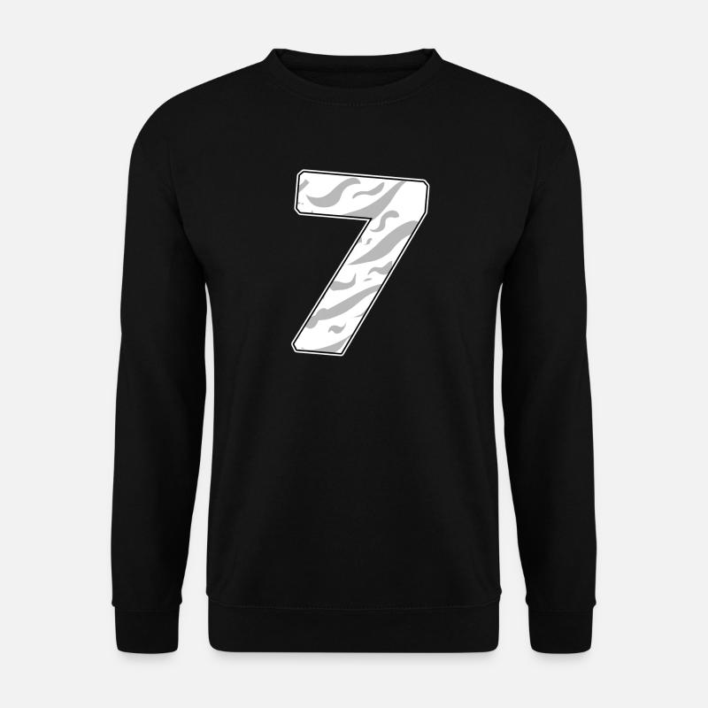 7 - Unisex Pullover - Schwarz