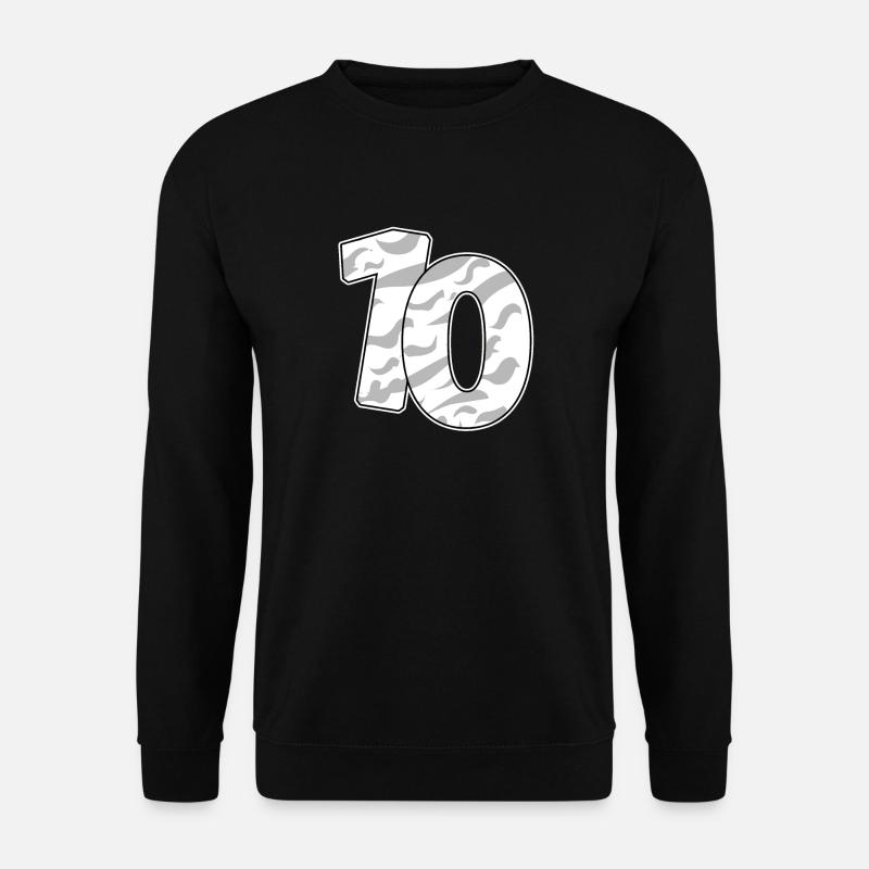 10 - Sweat-shirt Unisexe - noir