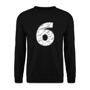 6 - Sweat-shirt Unisexe - noir - Devant - Alina (178cm) & Michal (187cm)