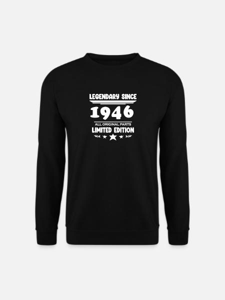 1946 - Year 1946 - Year 1946 - Unisex Sweatshirt - black