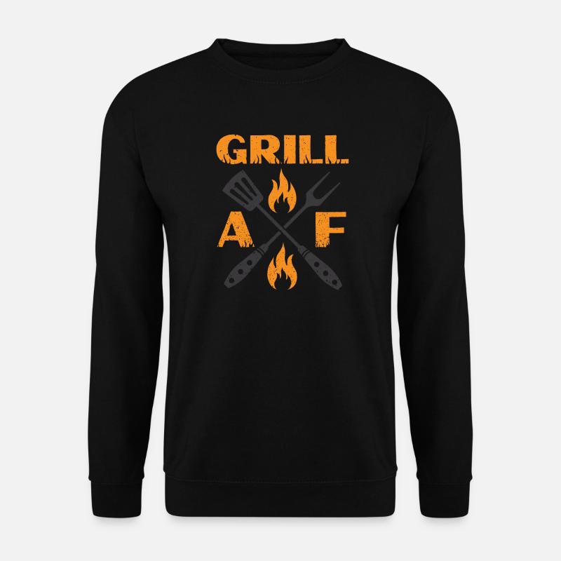 Grill AF - Unisex Pullover - Schwarz