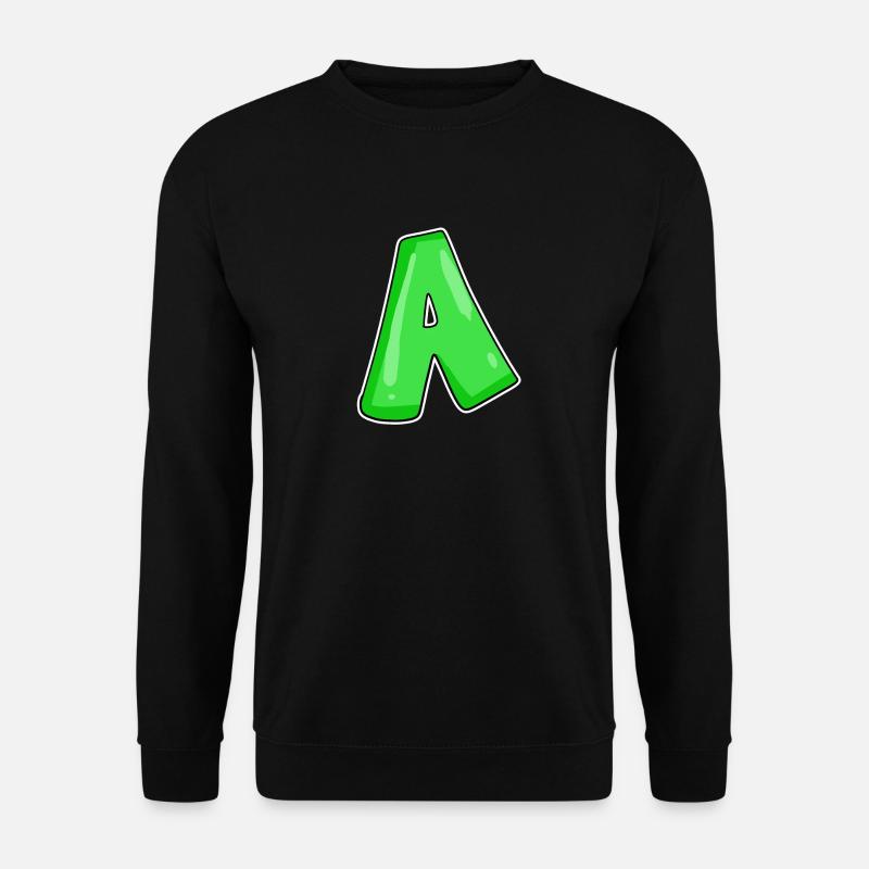 point A Point initial - Sweat-shirt Unisexe - noir