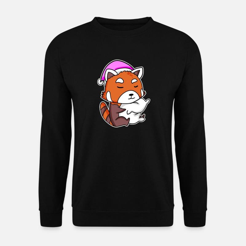 Petit panda de l’Ouest - Sweat-shirt Unisexe - noir