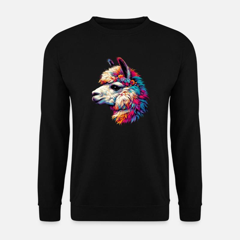 Alpaka - Unisex Pullover - Schwarz