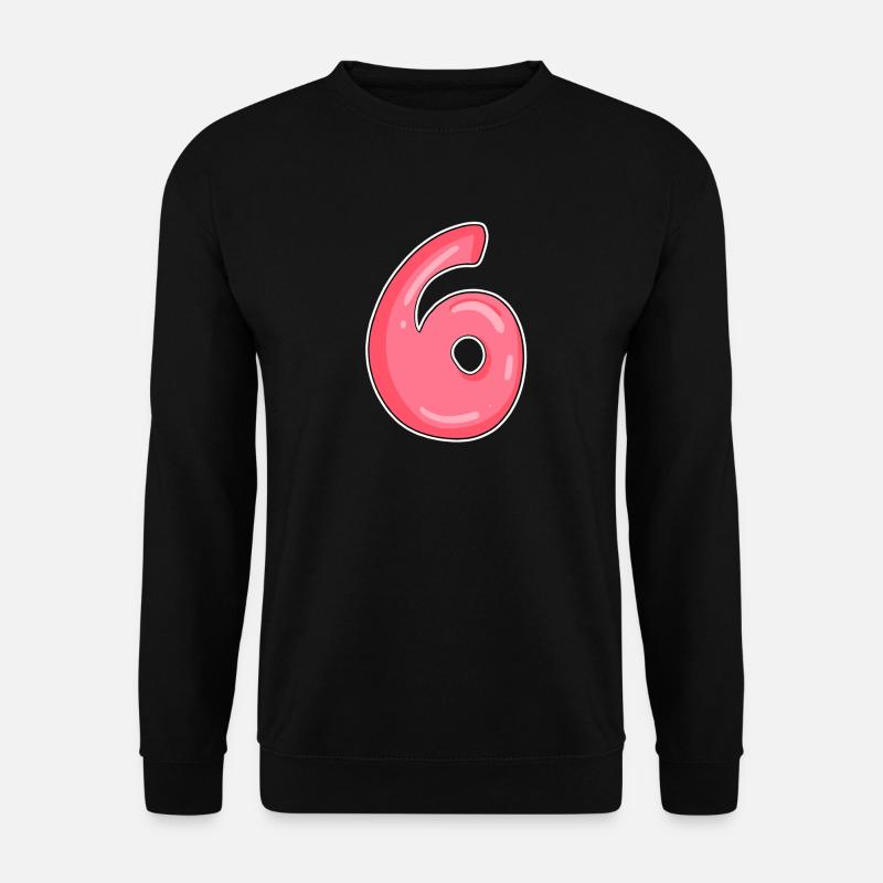 6 - Unisex Sweatshirt - black