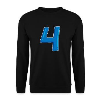 4 - Sweat-shirt Unisexe - noir - Devant - Alina (178cm) & Michal (187cm)