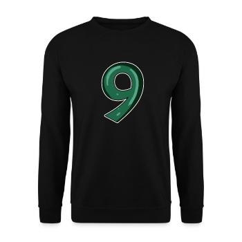 Figure 9 - Unisex Sweatshirt - black - Front - Alina (178cm) & Michal (187cm)
