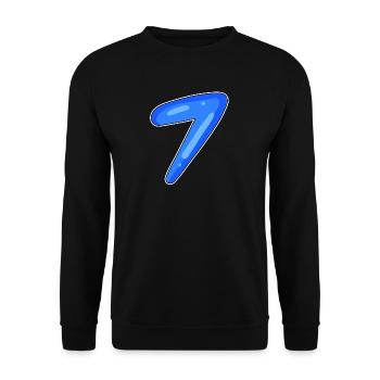 7 - Sweat-shirt Unisexe - noir - Devant - Alina (178cm) & Michal (187cm)
