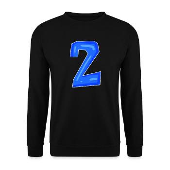 2 - Sweat-shirt Unisexe - noir - Devant - Alina (178cm) & Michal (187cm)