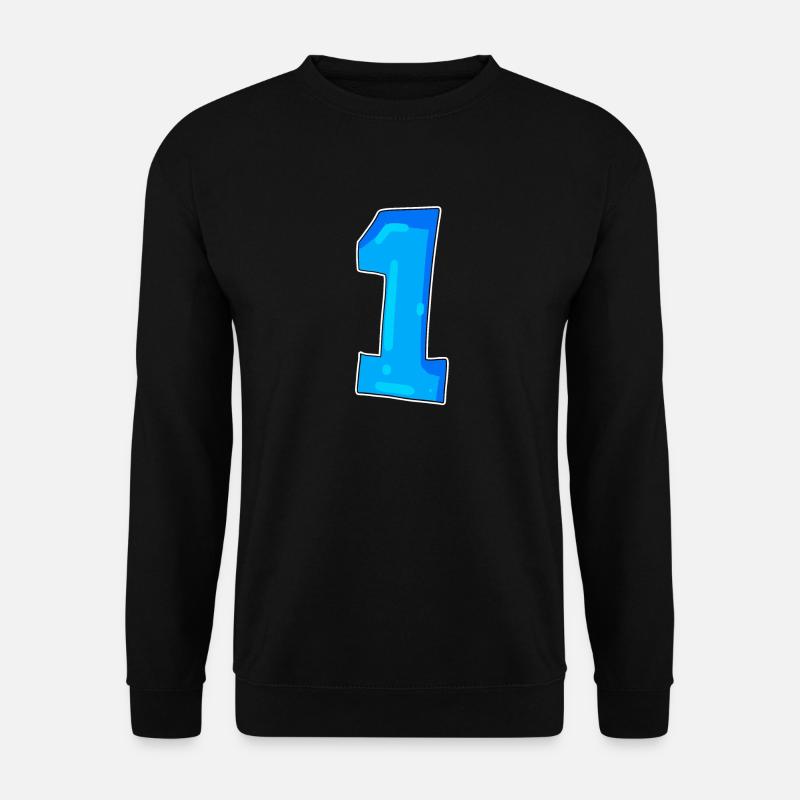 1 - Sweat-shirt Unisexe - noir