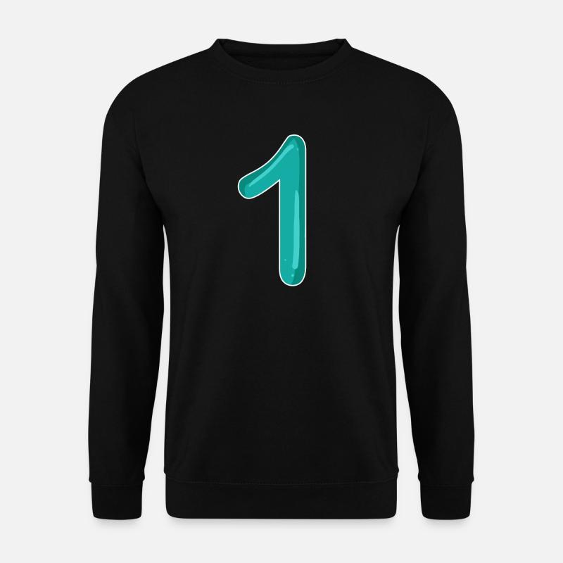 Numéro 1 - Sweat-shirt Unisexe - noir