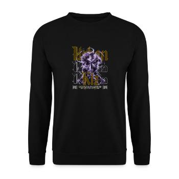 Kizomba Perspective sociale Kiz urbain - Sweat-shirt Unisexe - noir - Devant - Alina (178cm) & Michal (187cm)