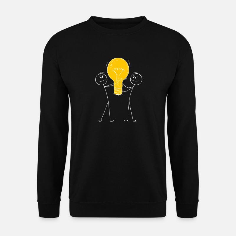 Inner light illuminate the outside - Unisex Sweatshirt - black