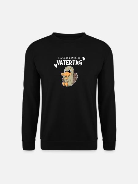 Vatertag Motiv Vater - Unisex Pullover - Schwarz