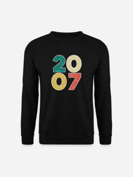 2007 - Year 2007 - Year 2007 - Unisex Sweatshirt - black