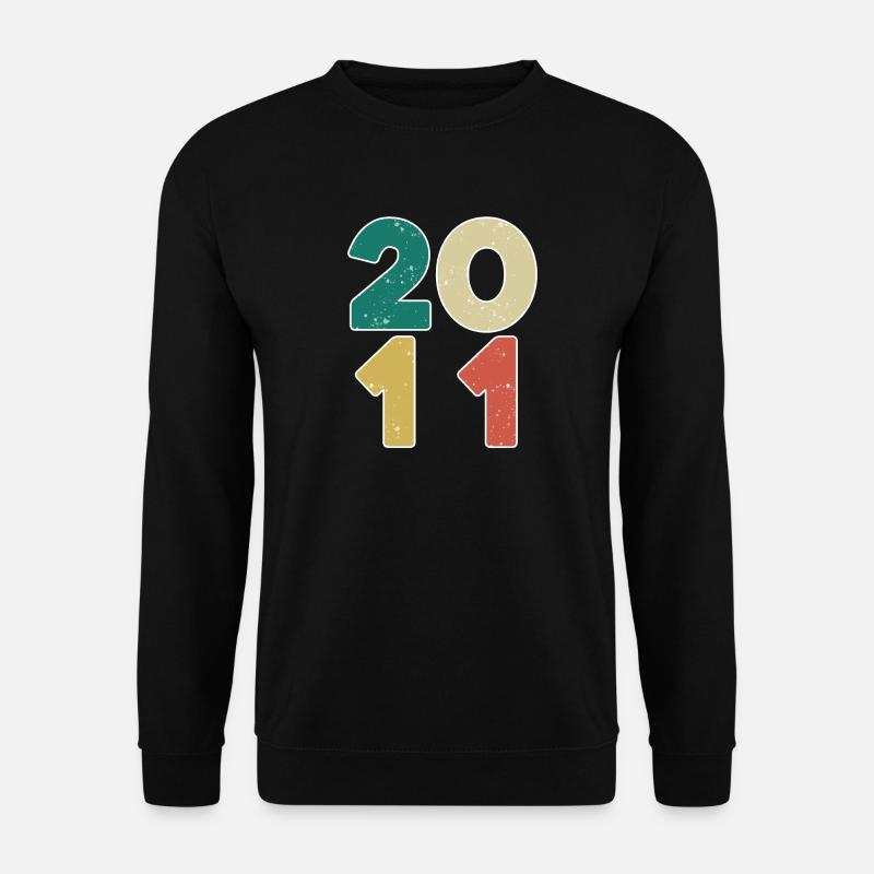 2011 - Année 2011 - Année 2011 - Sweat-shirt Unisexe - noir