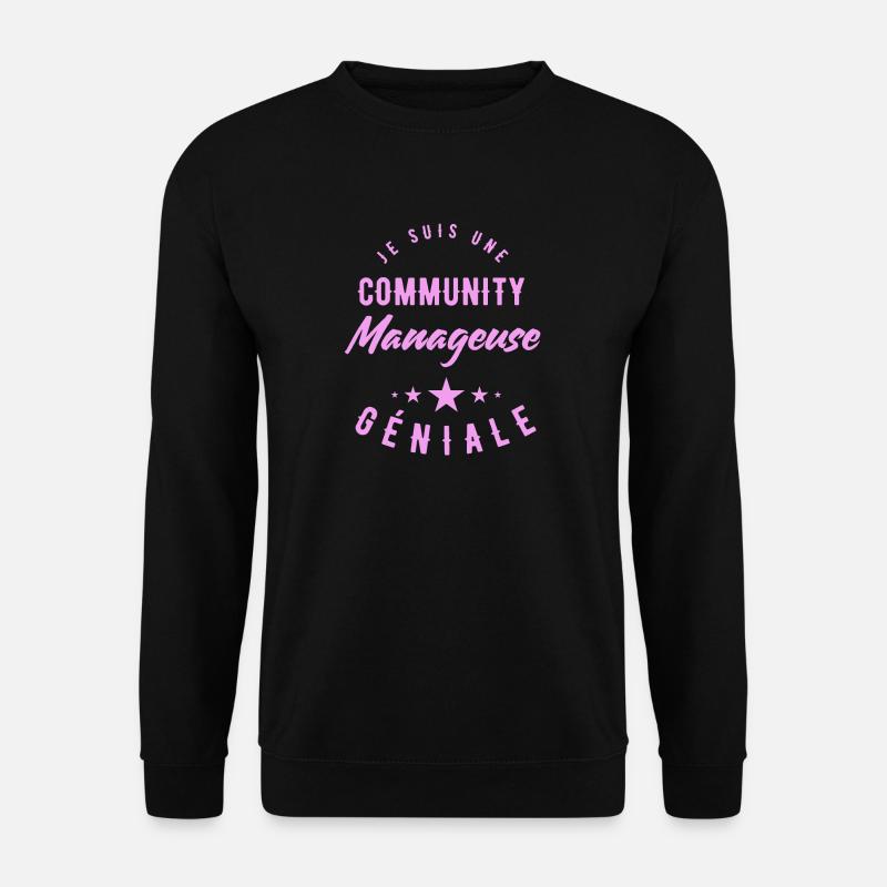 Community Manageuse - Unisex Sweatshirt - black