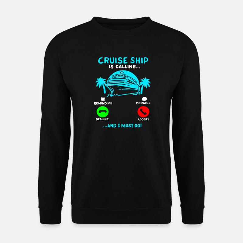 Kreuzfahrt Sommerurlaub - Unisex Pullover - Schwarz