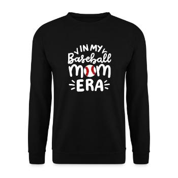 Baseball Baseball-Spieler - Unisex Pullover - Schwarz - Vorne - Alina (178cm) & Michal (187cm)