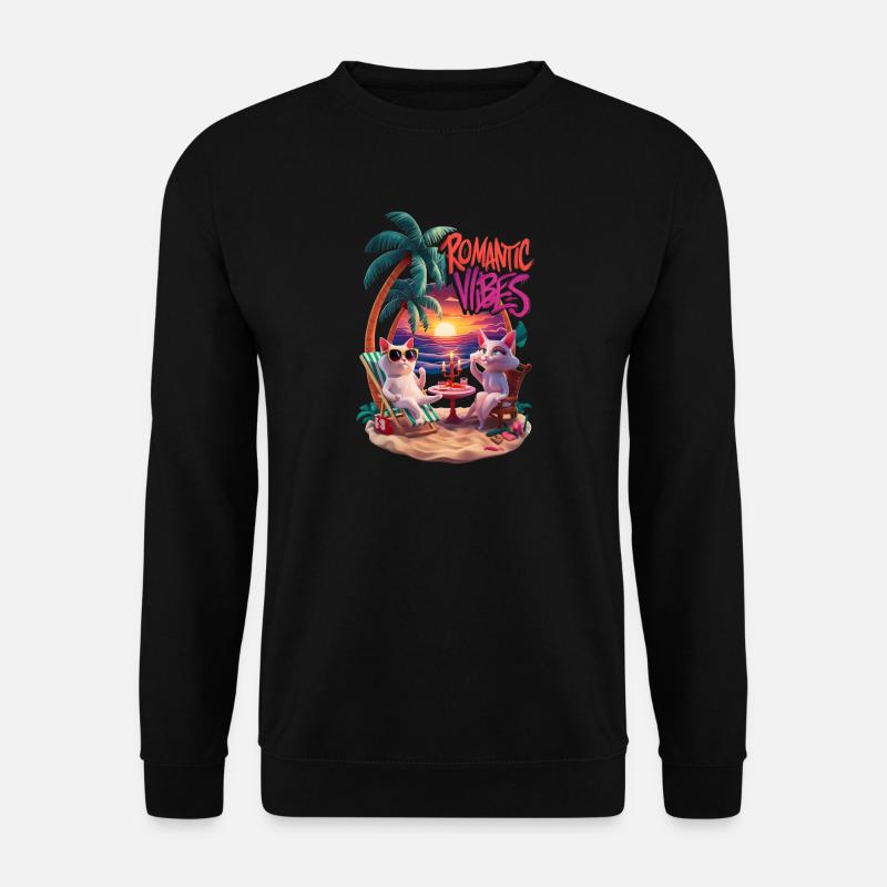 Romantic Beach Hangovers - Unisex Sweatshirt - black