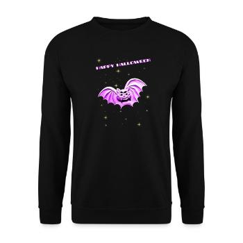 Chauve-souris pour Halloween - Sweat-shirt Unisexe - noir - Devant - Alina (178cm) & Michal (187cm)