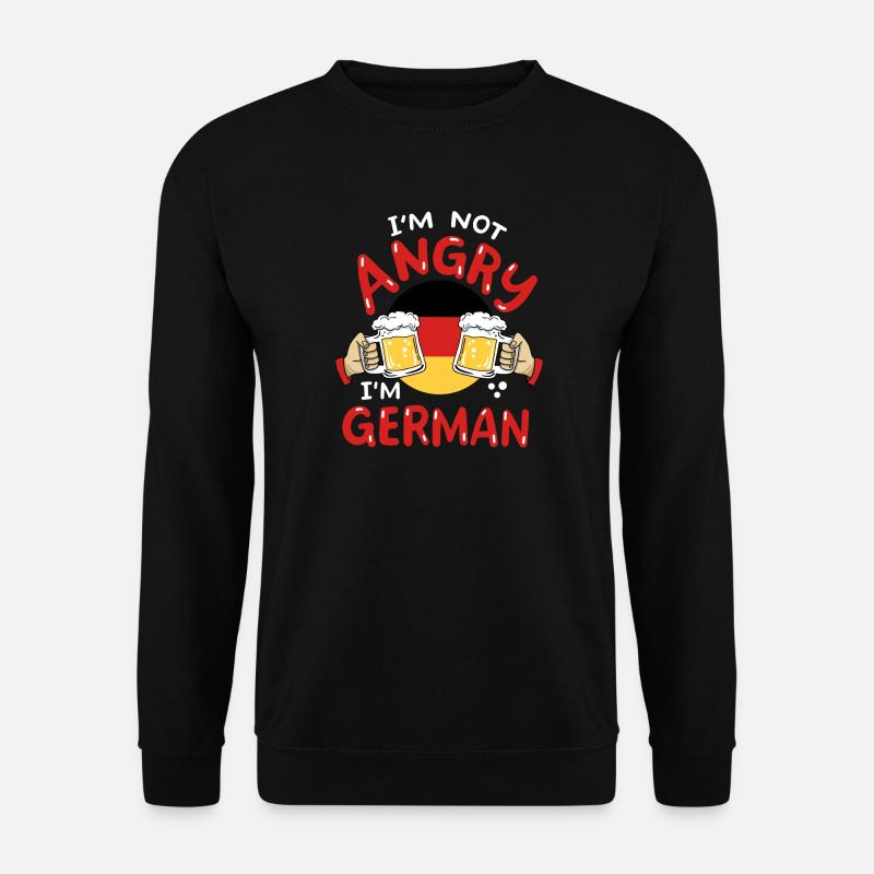 Deutschland Bierliebhaber - Unisex Pullover - Schwarz