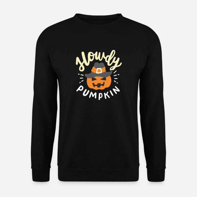 Kürbis Halloweenkostüm - Unisex Pullover - Schwarz