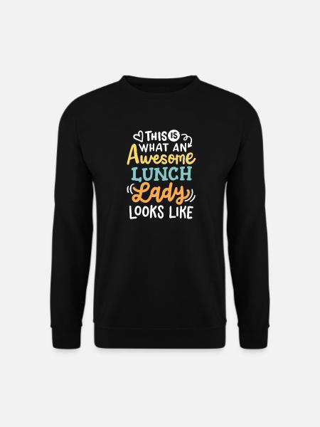 Mitarbeiterin im Lebensmittelservice - Unisex Pullover - Schwarz