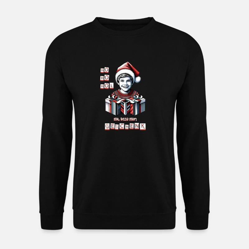 Kinder Beschenken - Unisex Pullover - Schwarz
