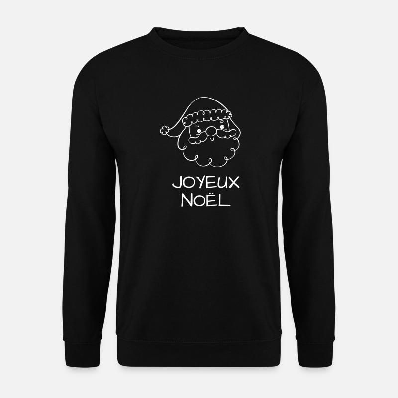 Frohe Weihnachten - Unisex Pullover - Schwarz
