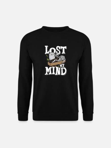 Lost my mind - Unisex Pullover - Schwarz