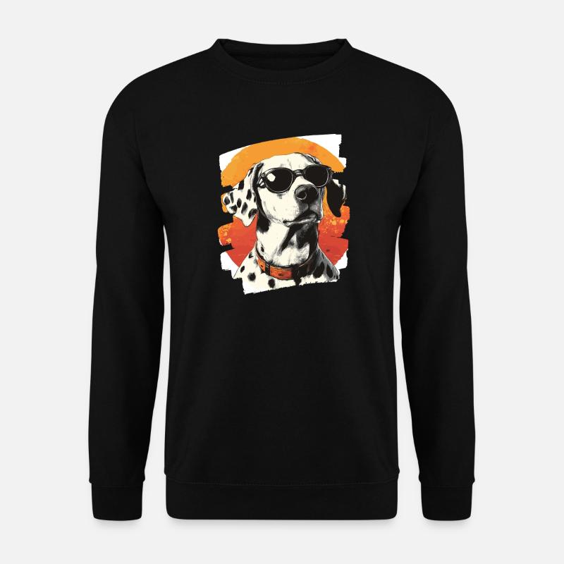 Dalmatiner - Unisex Pullover - Schwarz