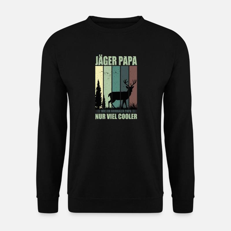 Jäger Geschenk Jagd Jagen Jägersprüfung - Unisex Pullover - Schwarz