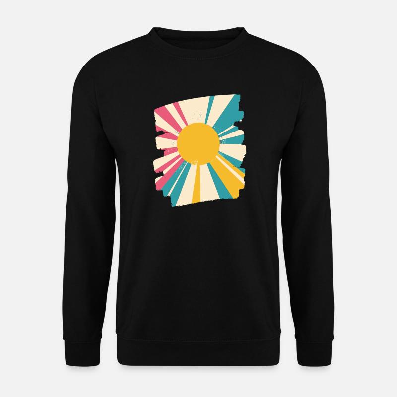 Sommer Sonne - Unisex Pullover - Schwarz