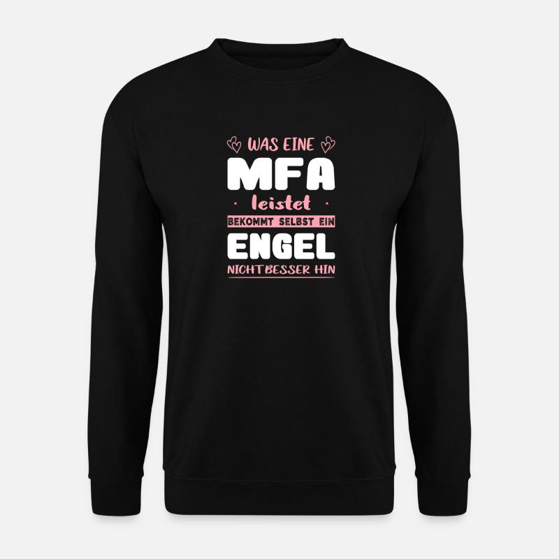 MFA Arzthelferin Abschluss Prüfung Bestanden - Unisex Pullover - Schwarz