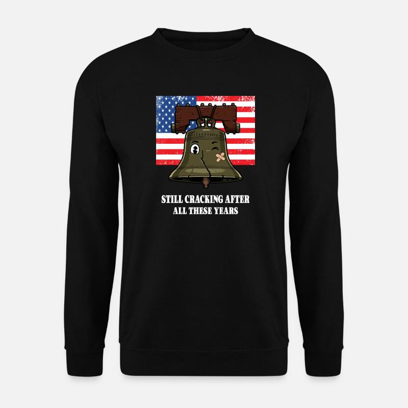 Freiheitsglocke - Unisex Pullover - Schwarz