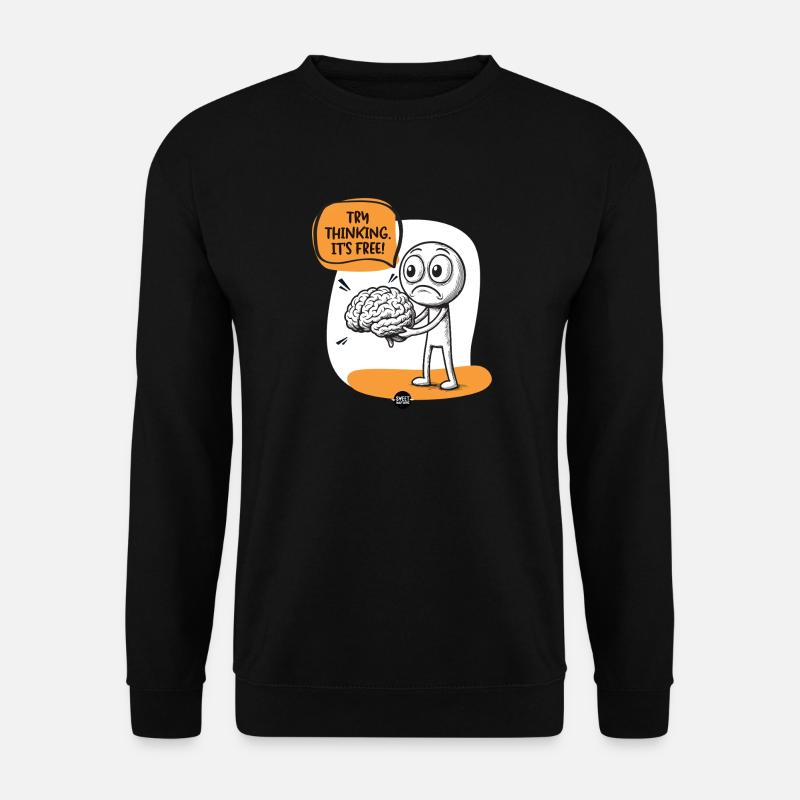 Brain. Some Assembly Required. - Unisex Sweatshirt - black